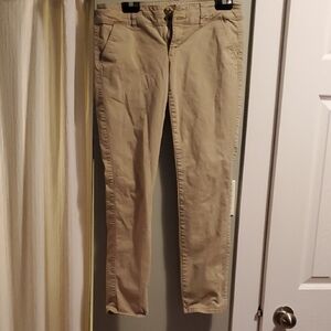 American Eagle Classic Tan Women's Pants